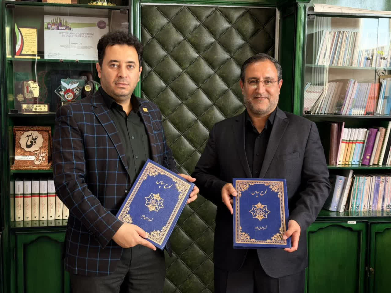 امضای تفاهمنامه همکاری علیصدر و شهرداری ملایر