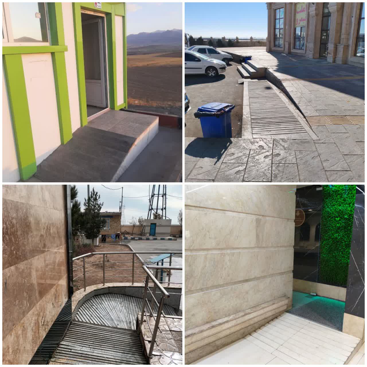 ۴۴ مجتمع خدماتی بینراهی همدان برای جانبازان و معلولین مناسبسازی شد