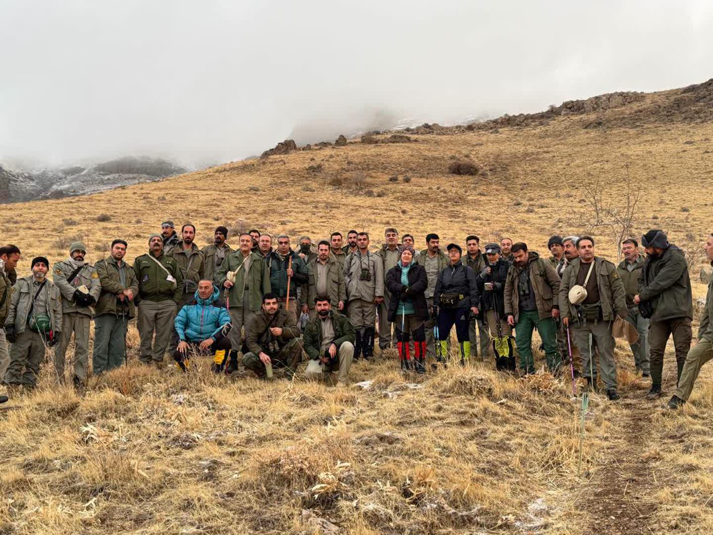 برگزاری بخش عملی دوره سرشماری پستانداران شاخص در منطقه حفاظتشده خانگرمز