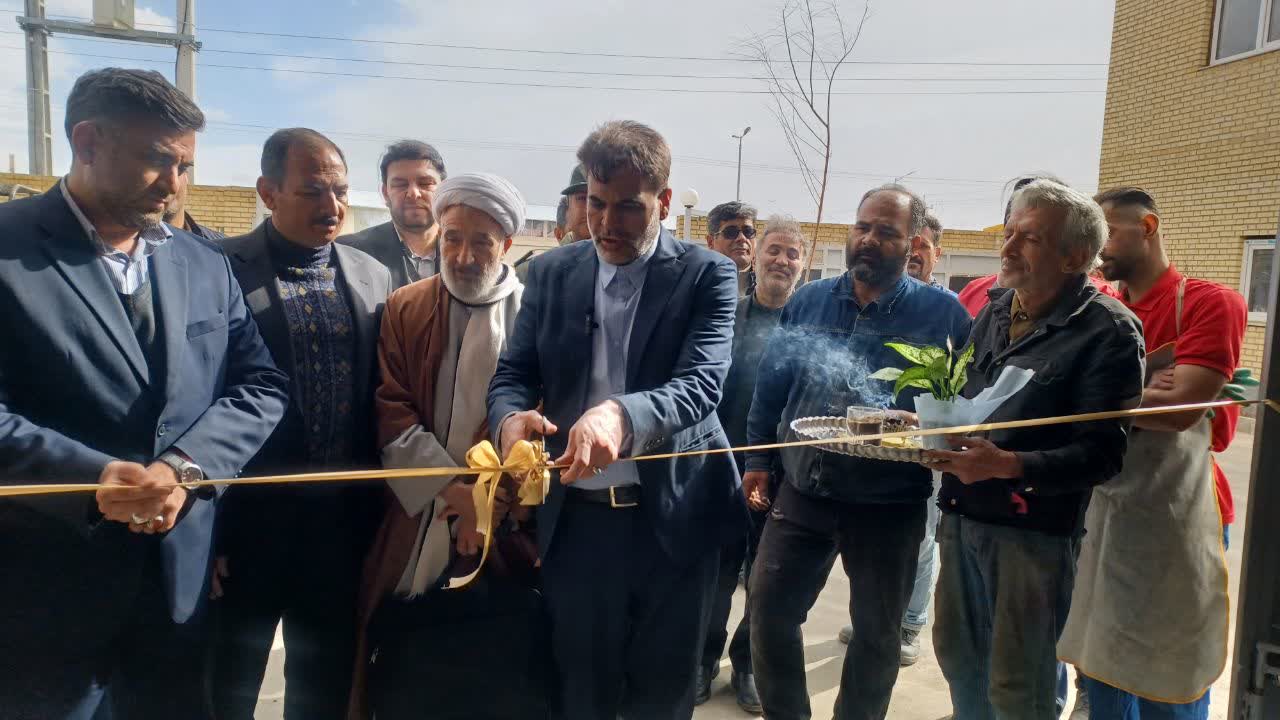 افتتاح کارخانه تولید دربهای ایمنی «آراز پایدار صنعت» در شهرستان بهار