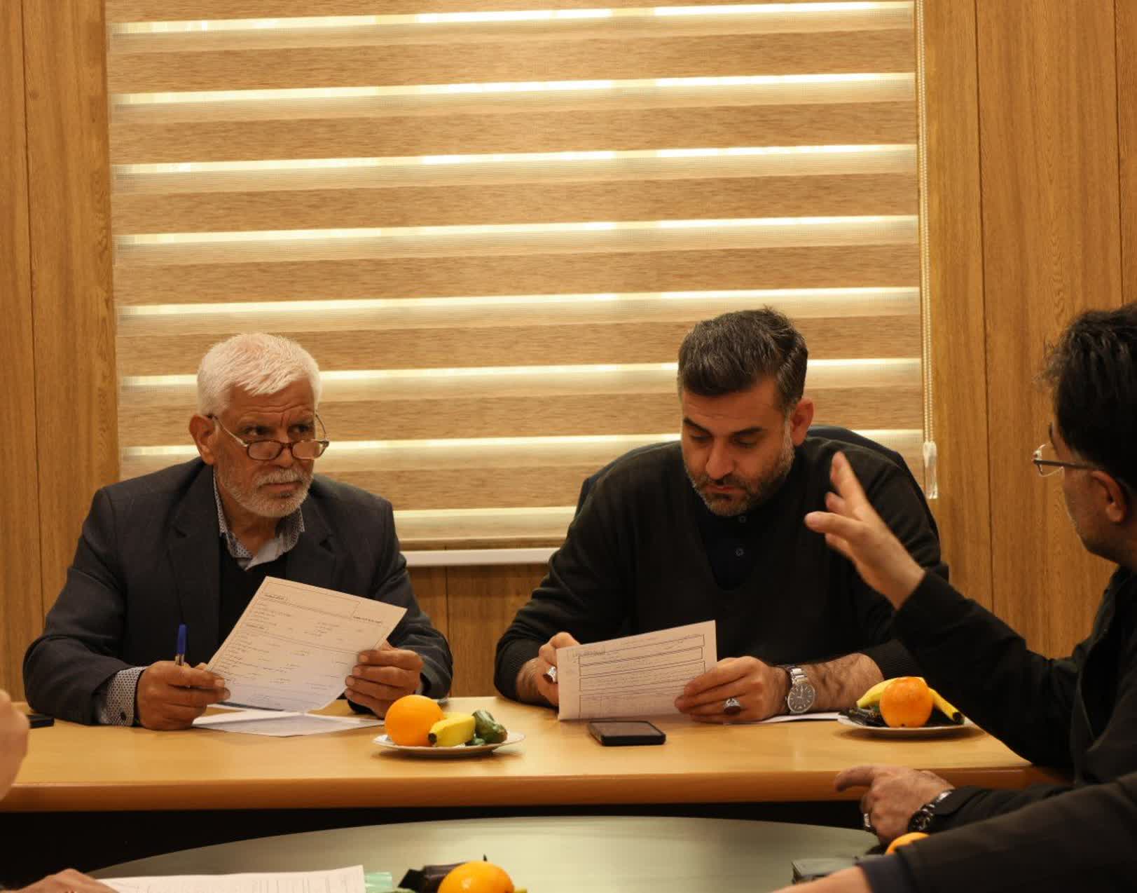 برگزاری نشست مدیرعامل شرکت شهرک‌های صنعتی استان همدان با شرکت خدماتی شهرک صنعتی لالجین